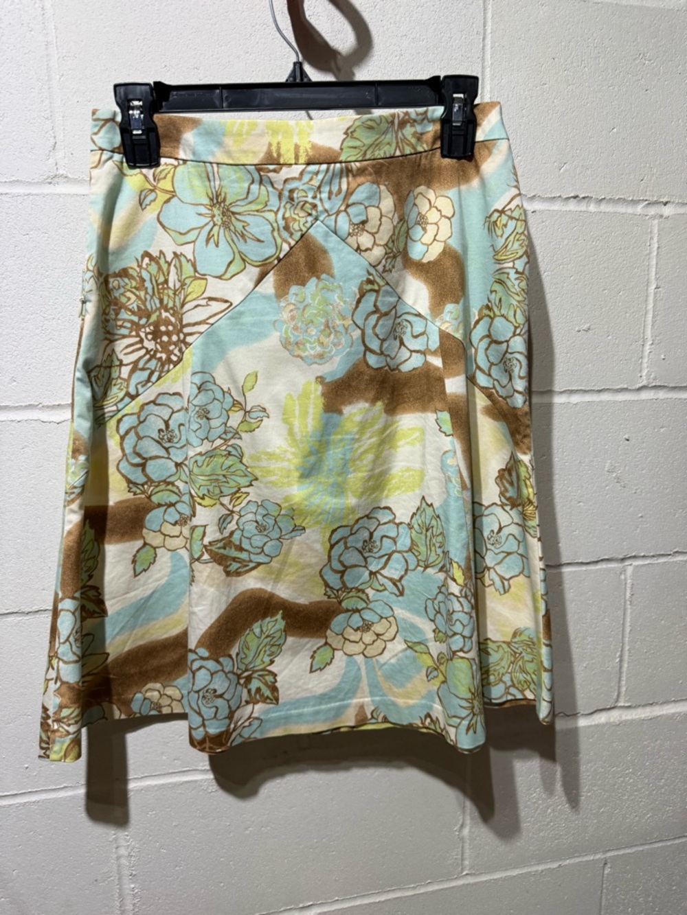 Express Design Studio Floral Dress in Mint & Beige